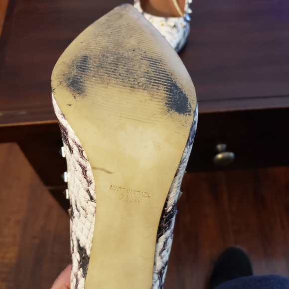 Steve Madden snakeskin heels - Picture 2 of 2